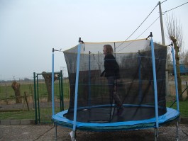 trampoline pour les enfants